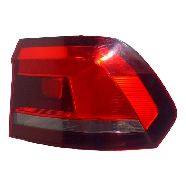 Lanterna Traseira Direito Volkswagen Fox Run 1.6 Msi 2016 Direito/passageiro Vermelho
