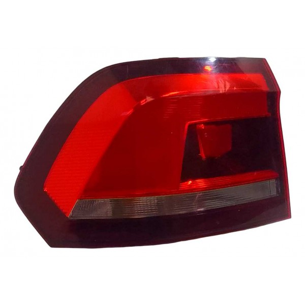 Lanterna Traseira Esquerdo Volkswagen Fox Run 1.6 Msi 2016 Esquerdo/motorista Vermelho
