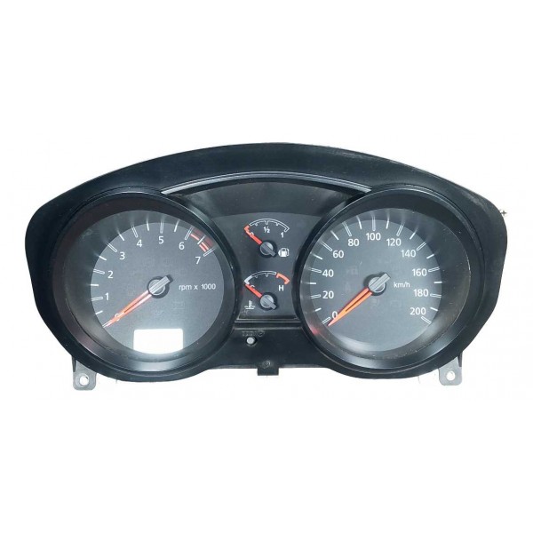 Painel Instrumentos Ford Fiesta Flex 1.0 2008 Preto