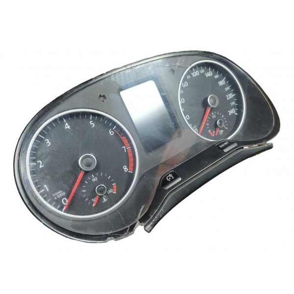 Painel Instrumentos Volkswagen Fox Spacefox 2010 Detalhe Preto