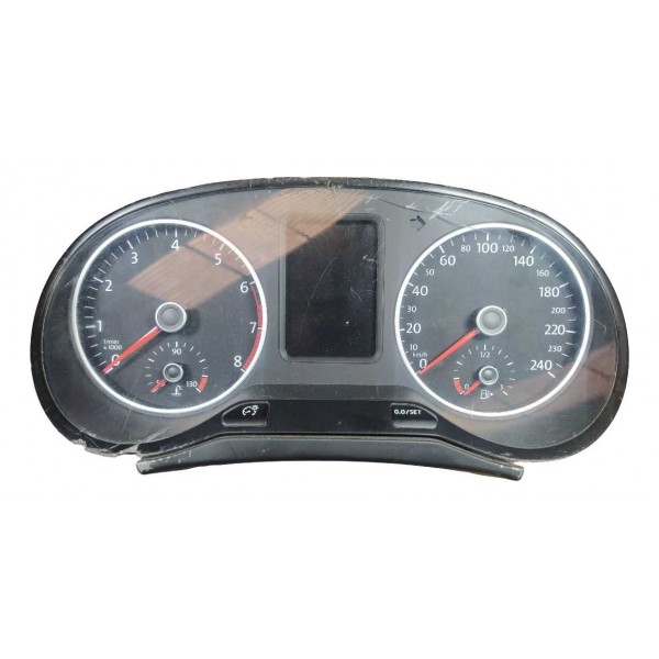 Painel Instrumentos Volkswagen Fox Spacefox 2010 Detalhe Preto
