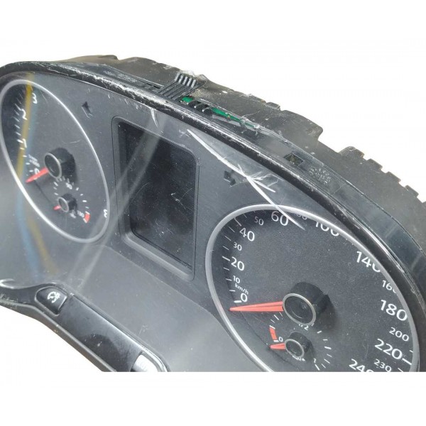 Painel Instrumentos Volkswagen Fox Spacefox 2010 Detalhe Preto