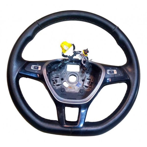 Volante Multimidia Volkswagen Fox Run 1.6 2016 G7 Preto