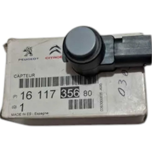 Sensor Estacionamento Peugeot E Citroen 1611735680 Preto